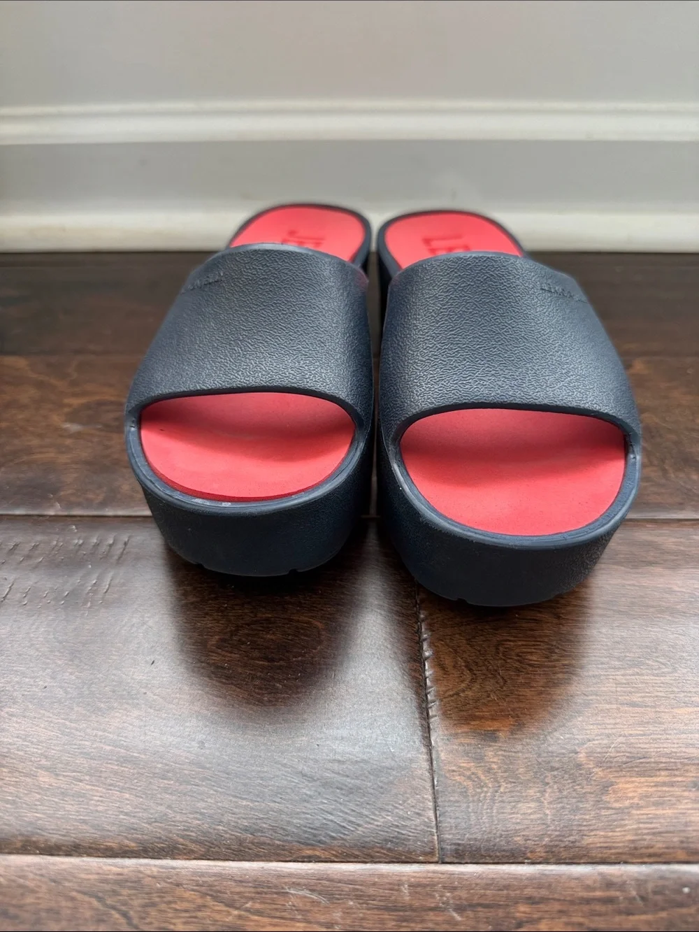 Lemon Jelly navy blue Platform Sandals 38 - Picture 5 of 5